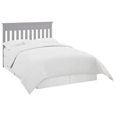 Thomasville Kids Willow 4 in 1 Crib, Pebble Gray & Kolcraft Fresh Start Mattress - VMInnovations