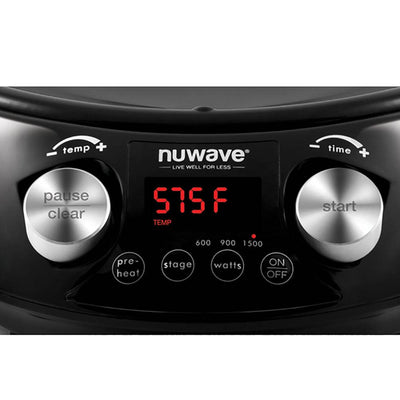 NuWave Mosaic Precision Induction Nonstick Fry Wok with Glass Lid(OPEN BOX)