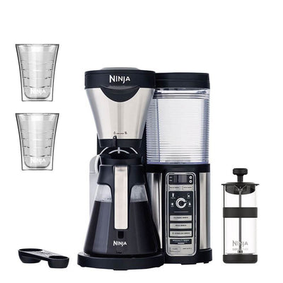 Ninja Coffee Bar and 2 14 Ounce Double Insulated Cups (Certified Refurbished)
