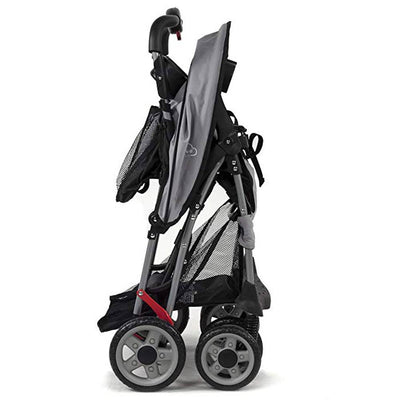 Kolcraft Lightweight Single Capacity Cloud Plus Stroller, Slate Gray (Open Box) - VMInnovations