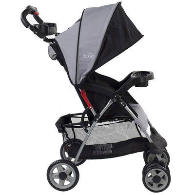 Kolcraft Lightweight Single Capacity Cloud Plus Stroller, Slate Gray (Open Box) - VMInnovations
