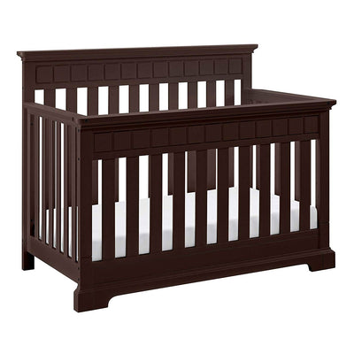Thomasville Kids Willow 4 in 1 Crib, Espresso & Kolcraft Fresh Start Mattress