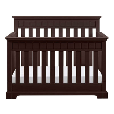 Thomasville Kids Willow 4 in 1 Crib, Espresso & Kolcraft Fresh Start Mattress