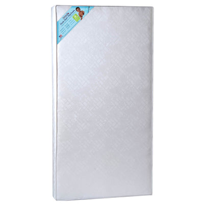 Thomasville Kids Highlands Crib, Pebble Gray & Kolcraft Fresh Start Mattress