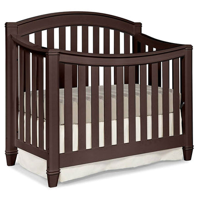 Thomasville Kids Highlands 4 in 1 Crib, Espresso & Kolcraft Fresh Start Mattress