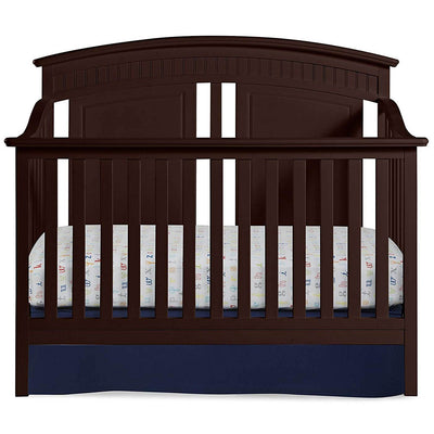 Thomasville Majestic 4 in 1 Crib, Espresso & Kolcraft Fresh Start Crib Mattress