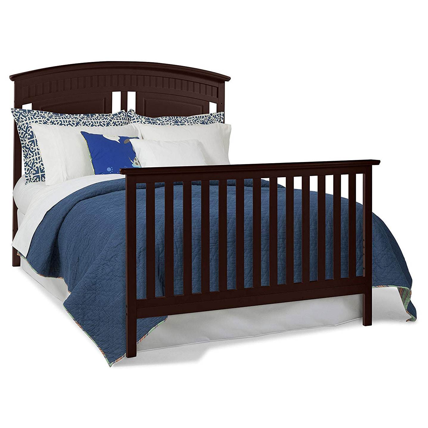 Thomasville Majestic 4 in 1 Crib, Espresso & Kolcraft Fresh Start Crib Mattress