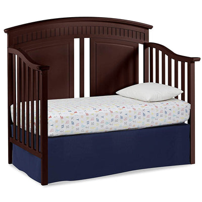 Thomasville Majestic 4 in 1 Crib, Espresso & Kolcraft Fresh Start Crib Mattress