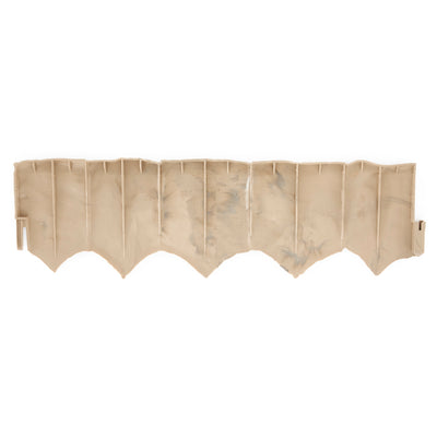 Suncast Landscape Design Border Decorative Natural Rock Plastic Edging (40 Pack)
