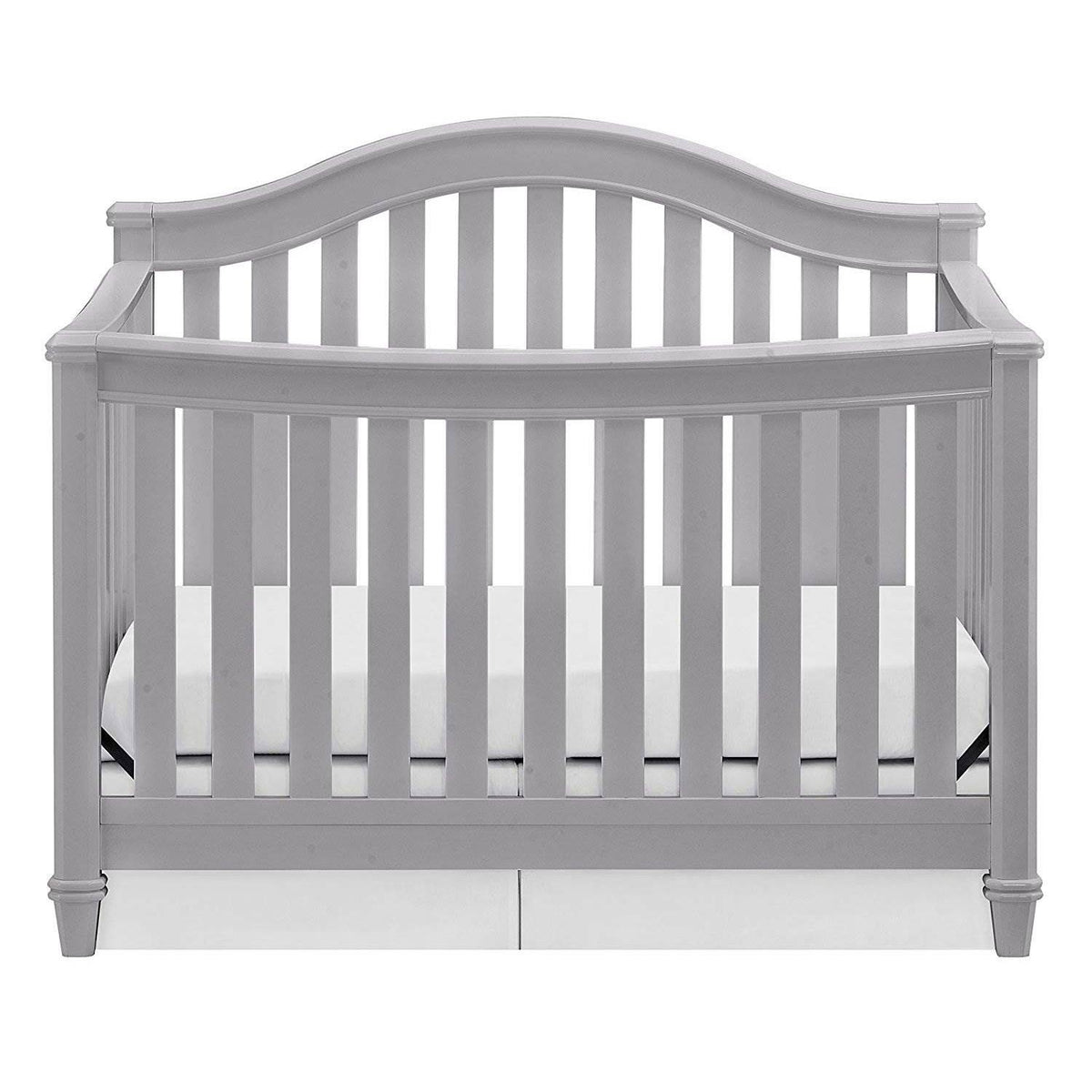 Thomasville Kids Auburn 4 in 1 Crib, Gray & Kolcraft Pure Sleep Crib Mattress