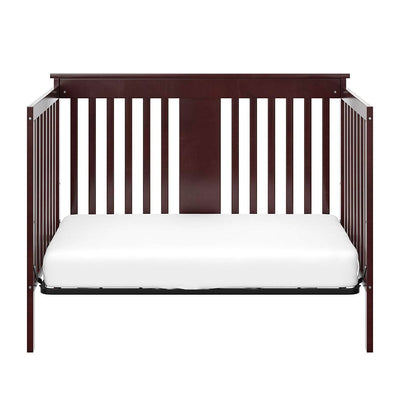 Storkcraft Mission Ridge 4 in 1 Crib, Espresso & Kolcraft Pure Sleep Mattress