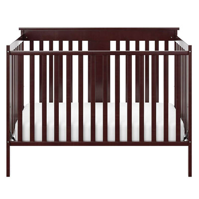Storkcraft Mission Ridge 4 in 1 Crib, Espresso & Kolcraft Pure Sleep Mattress