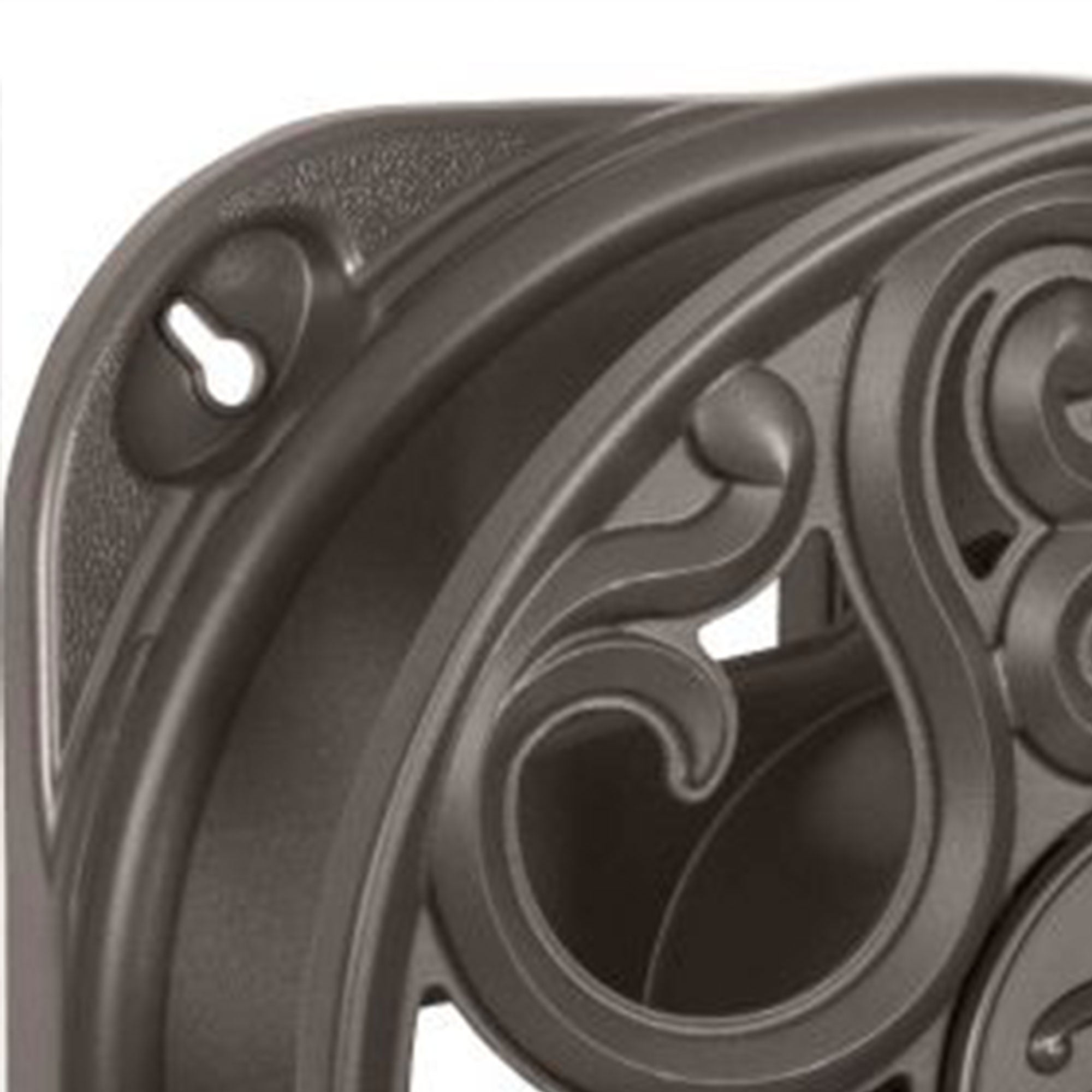 Suncast Sidewinder 60 Foot Side Scroll Decorative Wall Mount Hose Reel (2 Pack) - VMInnovations