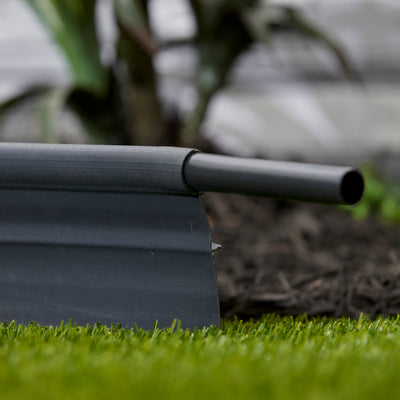 Suncast Professional Grade Dig In 60 Foot Landscape Edging Roll, Black (Used)
