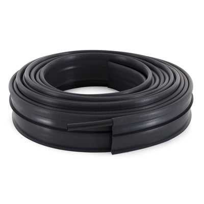 Suncast Professional Grade Dig In 60 Foot Landscape Edging Roll, Black (2 Pack)