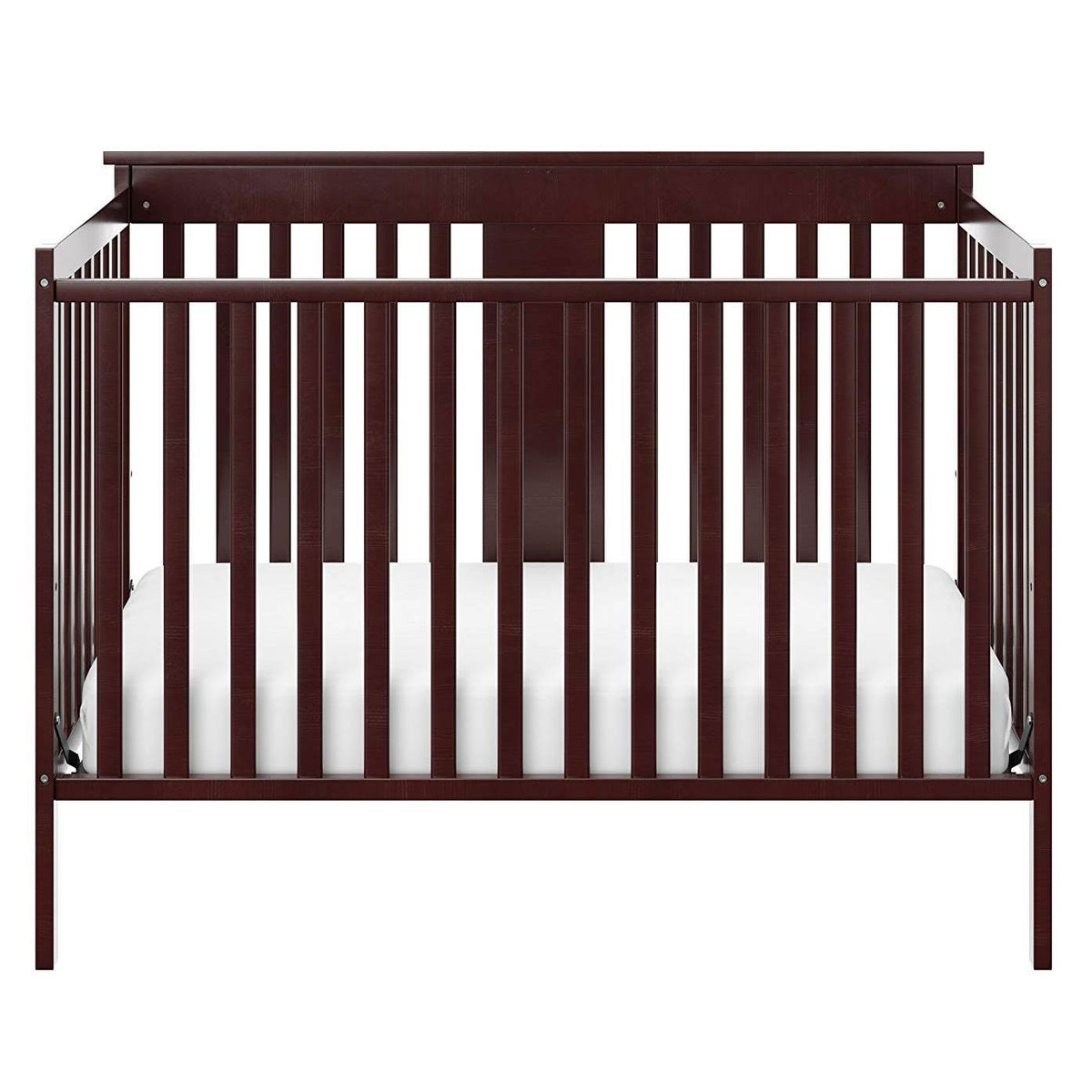 Storkcraft Mission Ridge 4 in 1 Bed, Espresso & Sealy Soybean Crib Mattress