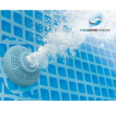 Intex 16ft x 48in Ultra XTR Round Frame Swimming Pool, Pump, & Winterizing Kit - VMInnovations