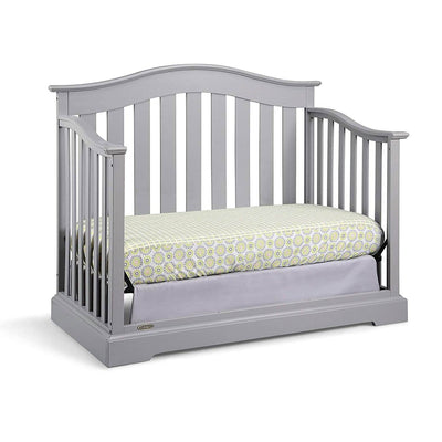 Graco Westbrook 4 in 1 Crib, Pebble Gray & Kolcraft Pure Sleep Crib Mattress