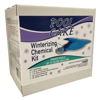 Intex 32x16x4.3 Foot Ultra Frame Rectangle Pool Set with Pump & Winterizing Kit