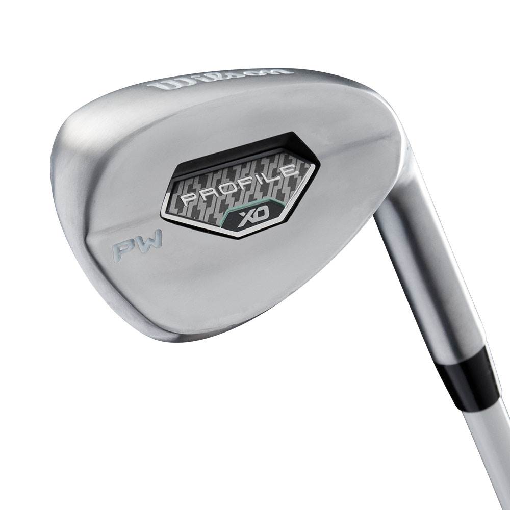 Wilson Profile XLS Women's LH Graphite Golf Club Set, Teal & Wheeled Travel Case