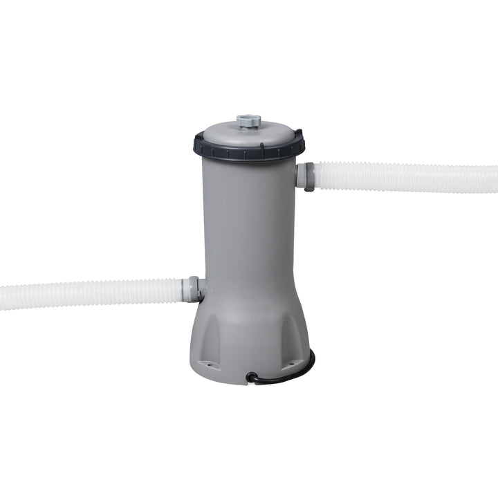 Bestway 14ft x 42in Power Steel Deluxe Above Ground Pool Set and Pump (Used) - VMInnovations