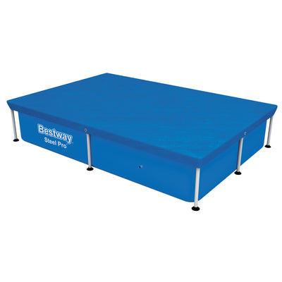 Bestway Flowclear 7'4" x 60" Floating Rectangle Above Ground Swimming Pool Cover (For Parts)
