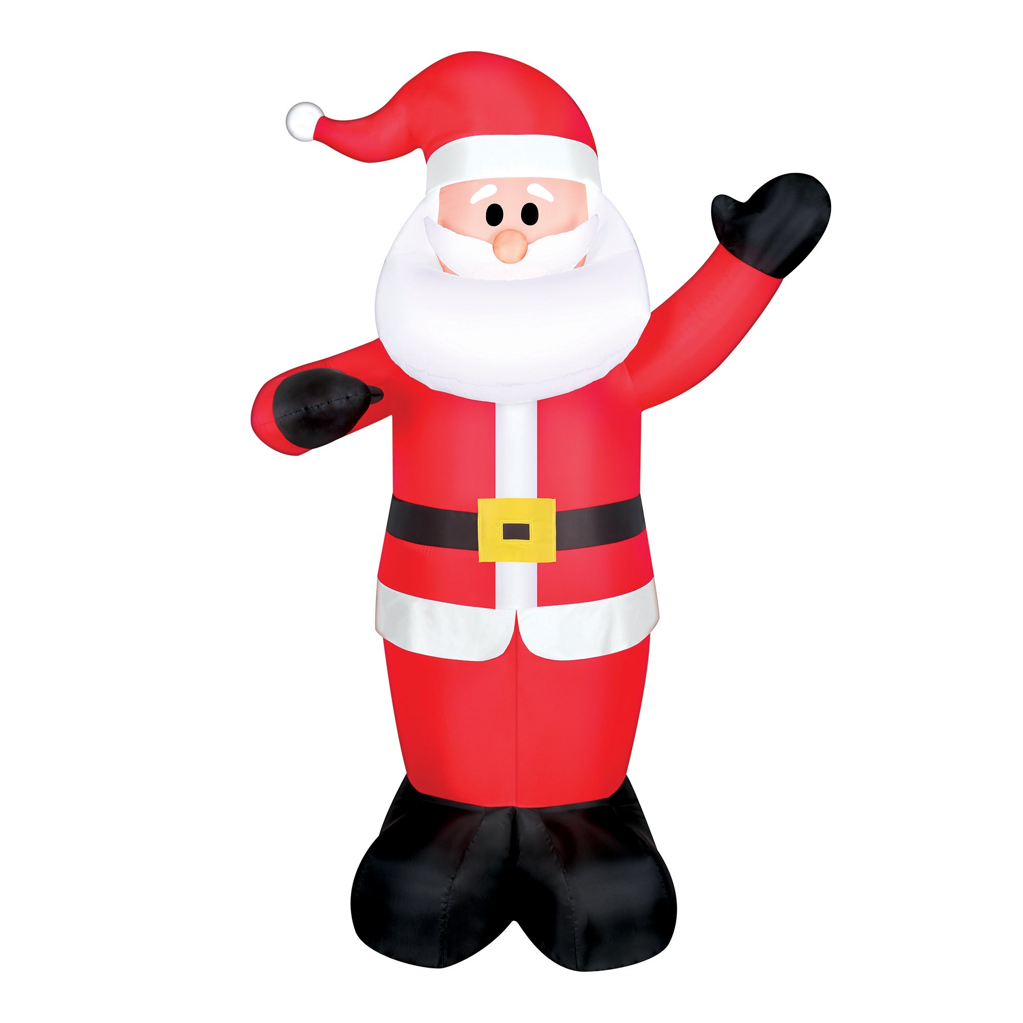 Occasions 6' Polyester Pre Lit Santa Claus Christmas Yard Decoration (Open Box) - VMInnovations