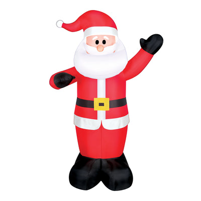 Occasions 6' Inflatable Pre Lit Santa Claus Christmas Yard Decoration (Used) - VMInnovations