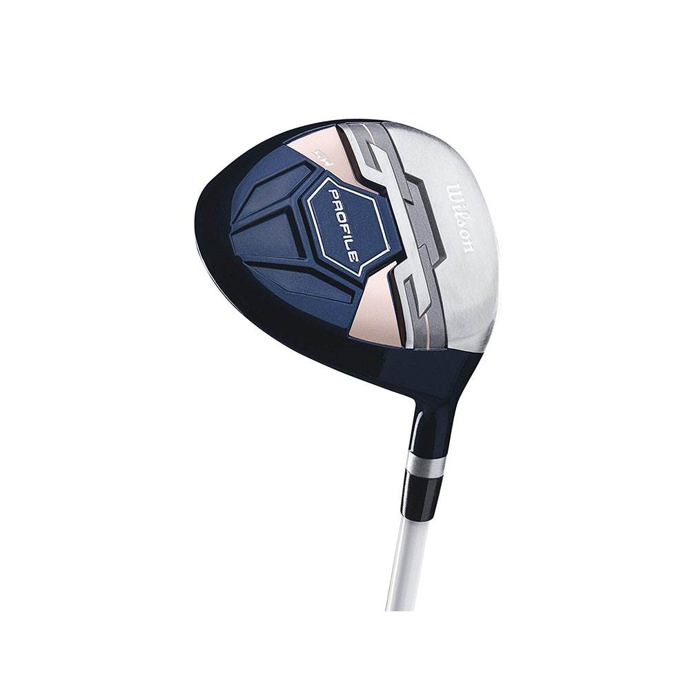 Wilson Profile Women's Right Handed Complete Golf Club Set & Wheeled Travel Case