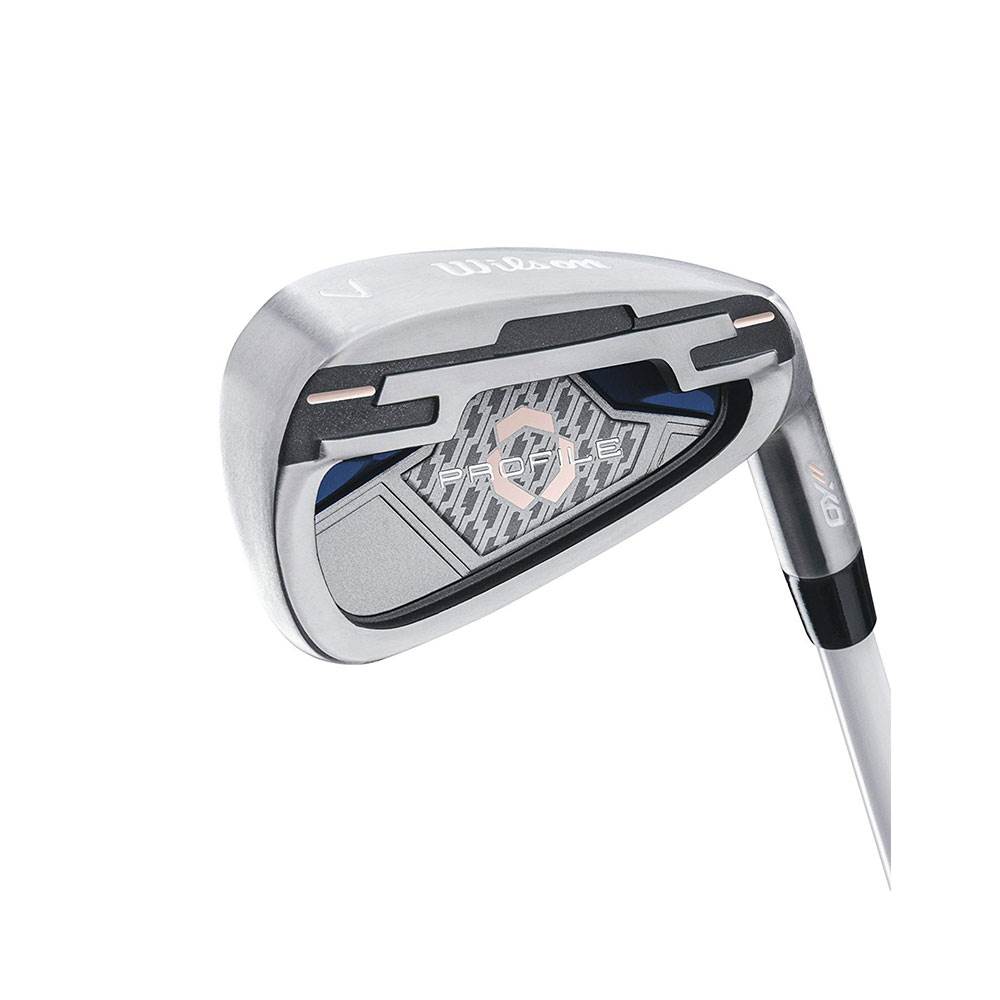 Wilson Profile Women's Right Handed Complete Golf Club Set & Wheeled Travel Case