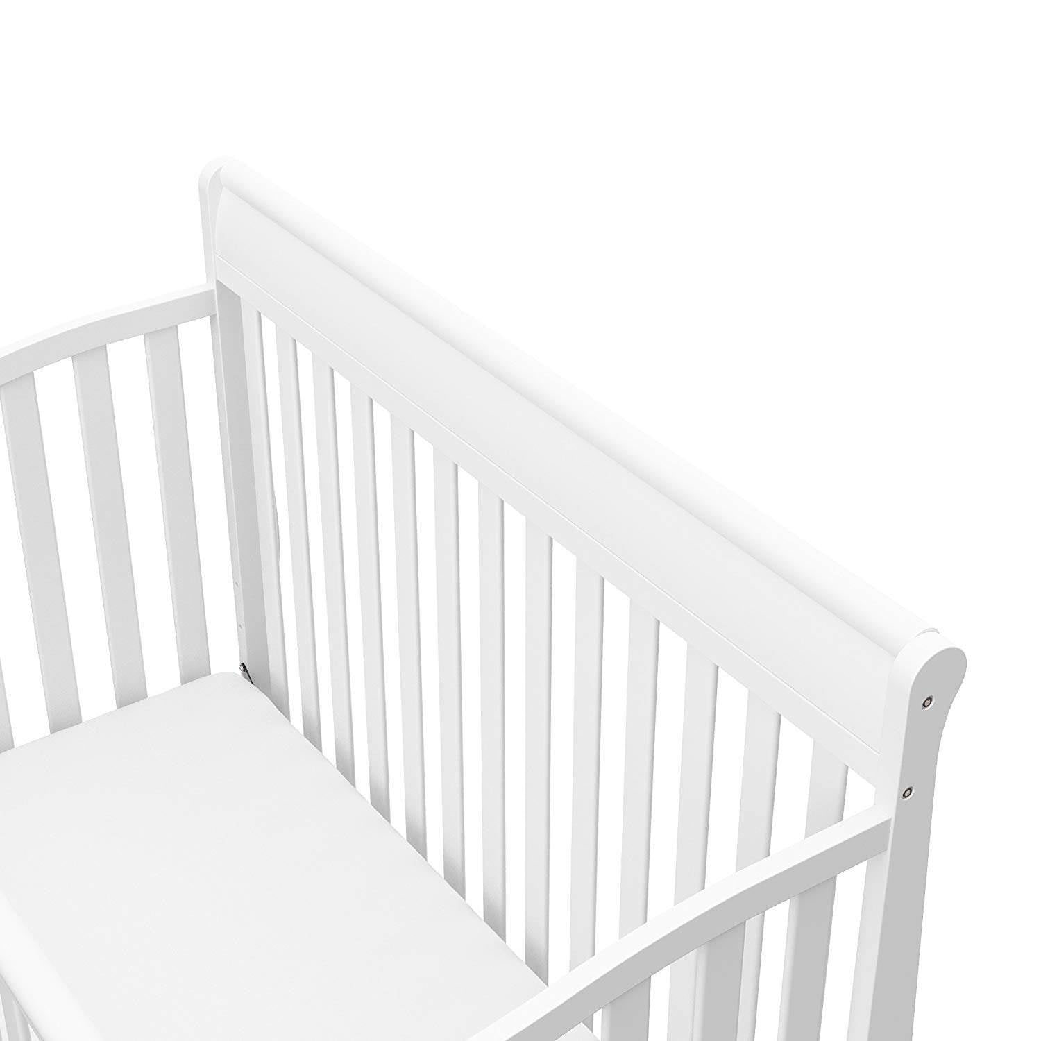 Graco Stanton Durable 4 in 1 Convertible Baby Toddler Child Crib Daybed, White