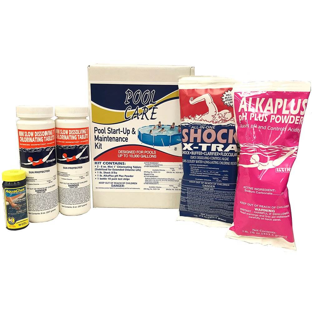 Intex 18ft x 52in Ultra Frame Above Ground Pool w/ Pump & Chemical Cleaning Kit