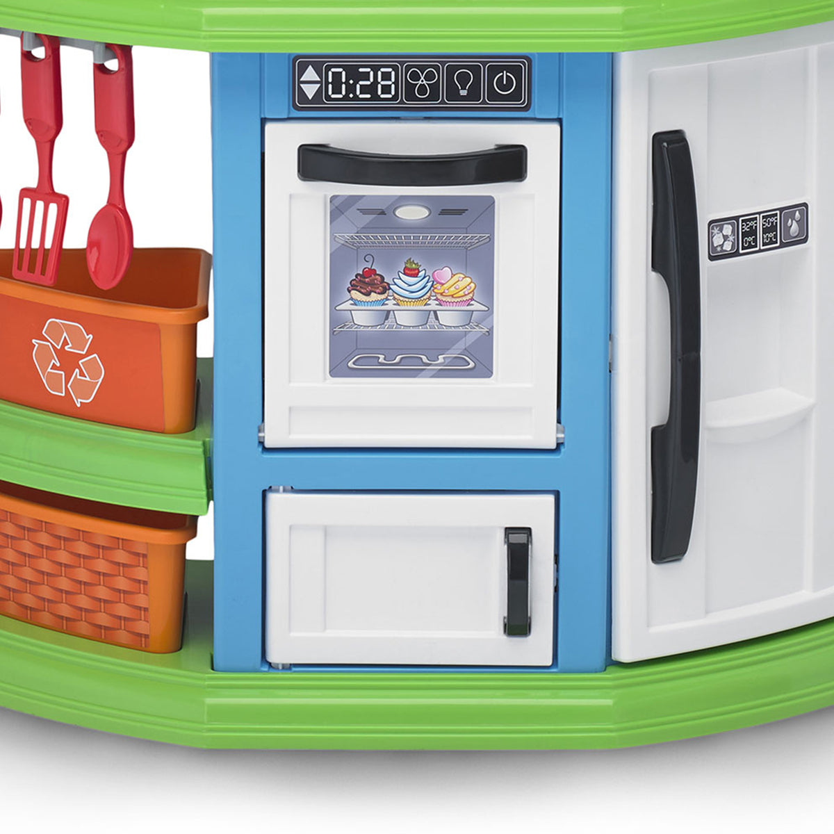 American Plastic Toys Kids Very Own Cozy Comfort Kitchen Role Play Set (Used) - VMInnovations