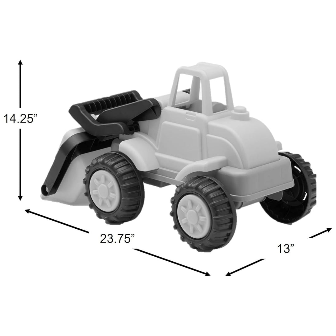 American Plastic Toys Gigantic Loader Truck with Tilting Loading Dump Bucket