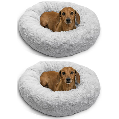 Best Friends by Sheri Orthopedic Relief Donut Cuddler Dog Bed (2 Pack) - VMInnovations