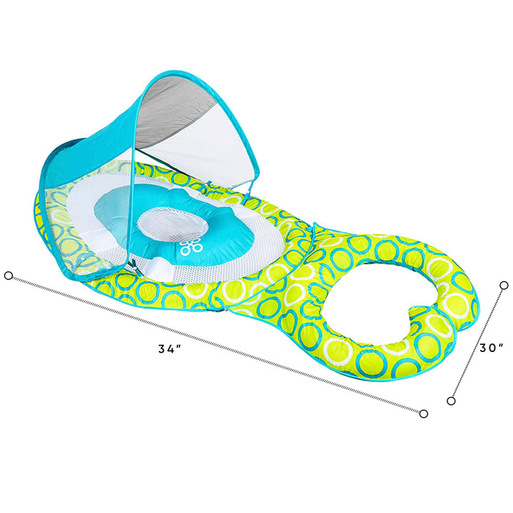 Swimways Mommy and Me Baby Spring Float with Canopy and Mesh Bed (Used) - VMInnovations