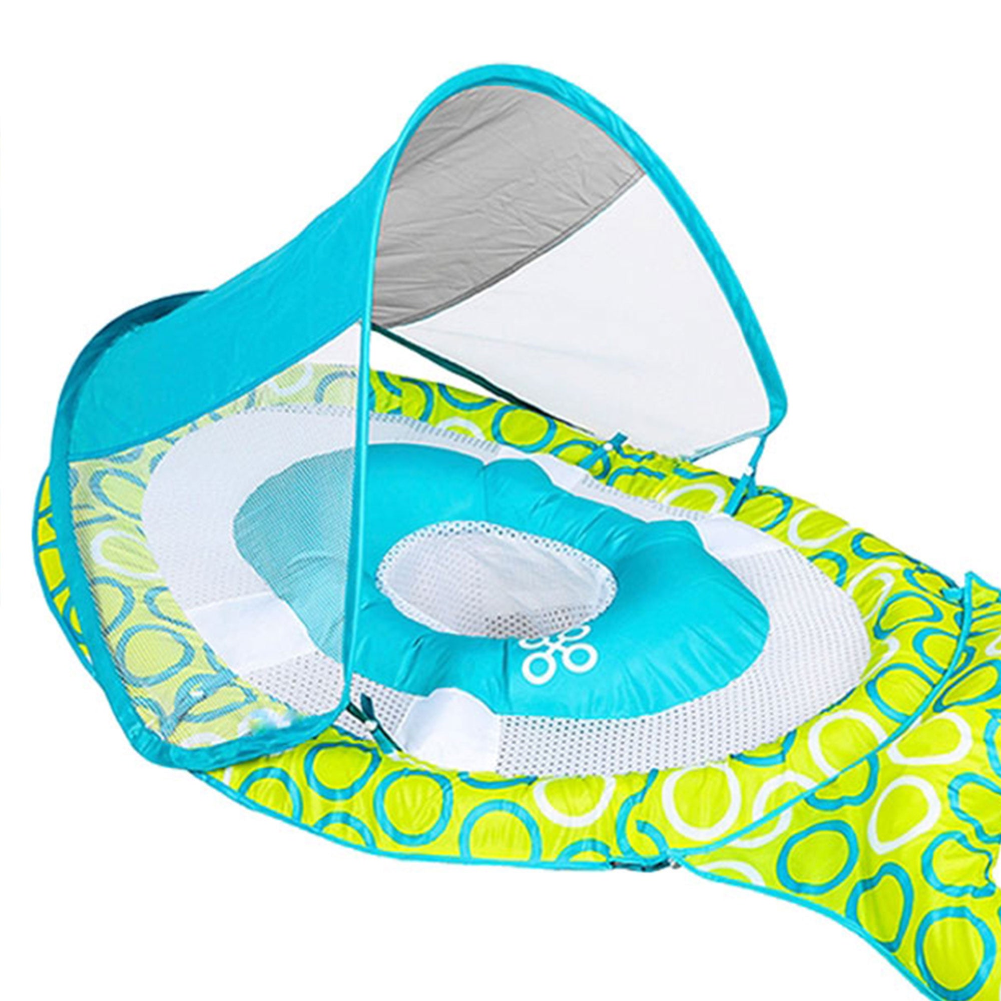 Swimways 9 to 24 Months Mommy and Me Baby Spring Float with Canopy and Mesh Bed - VMInnovations