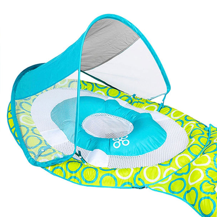 Swimways 9 to 24 Months Mommy and Me Baby Spring Float with Canopy and Mesh Bed