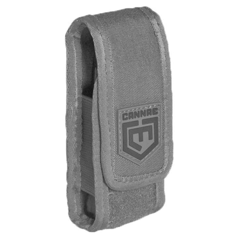 Cannae Pro Gear Crumina 3 Inch Utility Tool Storage Pouch with Strap, Dark Gray
