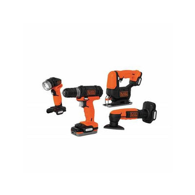Black & Decker Drill Driver Combo Kit & 10 Piece Bit Set & Picture Hanging Kit