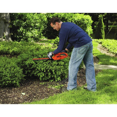 Black and Decker Electric Hedge Trimmer & Southwire 100 Foot Extension Cord