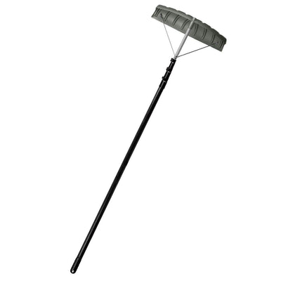 Suncast Lightweight 21 Foot Telescoping Roof Rake with Graphite Blade (2 Pack)