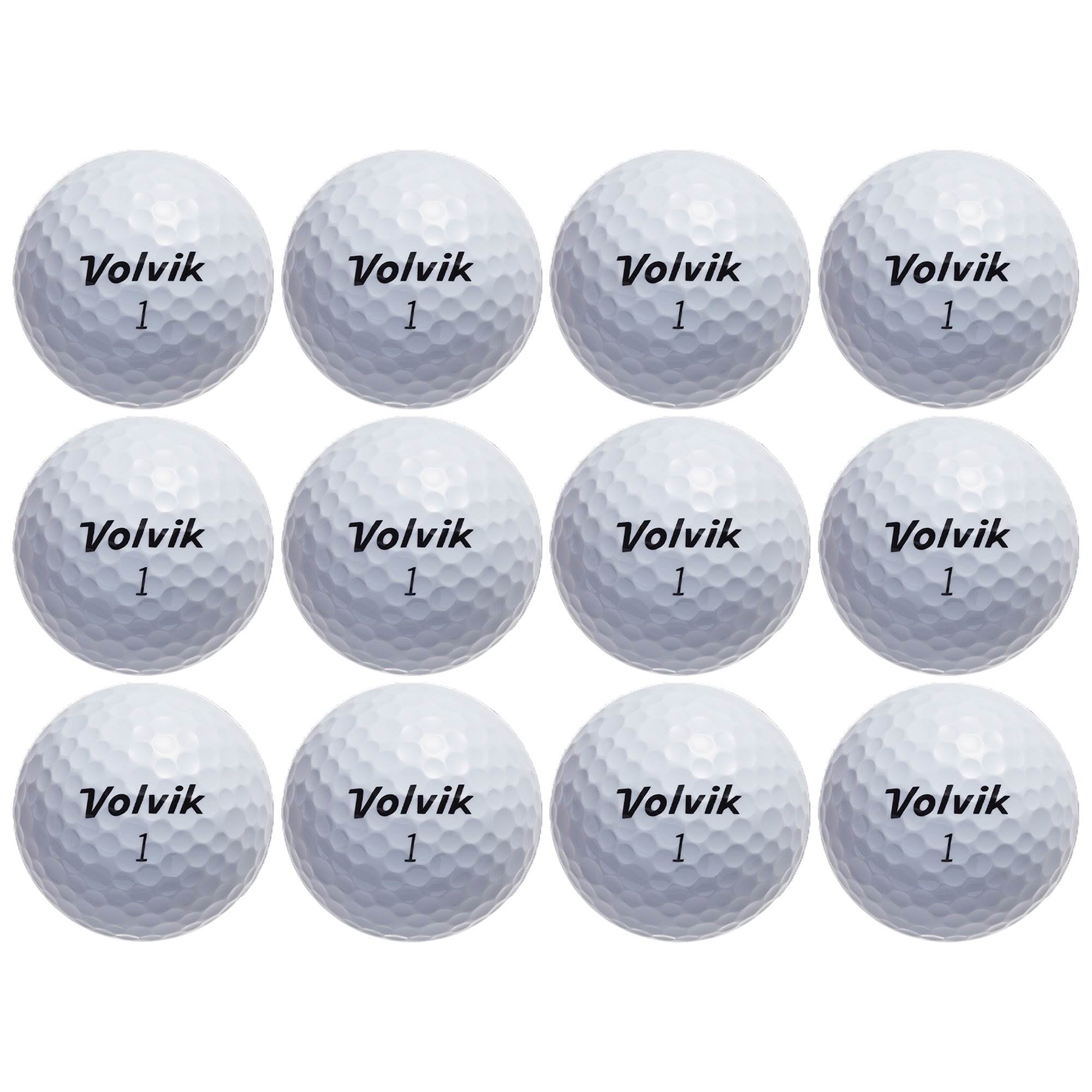 Volvik DS55 Dual Spin 12 Pack Golf Balls & Golfwith Smart Marker Shot Tracker