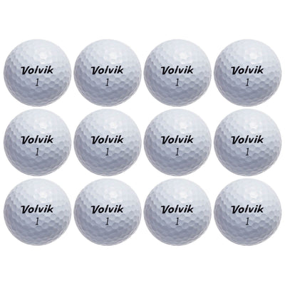 Volvik DS55 Dual Spin 12 Pack Golf Balls & Golfwith Smart Marker Shot Tracker