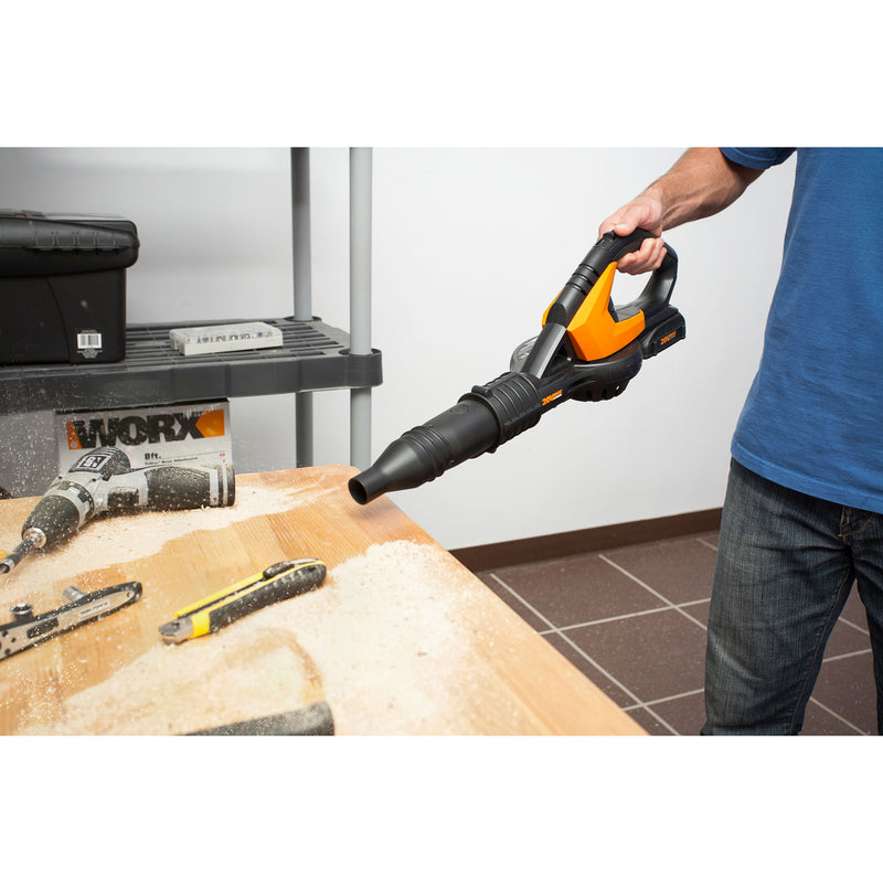 WORX 2-in-1 Trimmer & Edger, Hedge Trimmer and Leaf Blower Lawn Equipment Combo