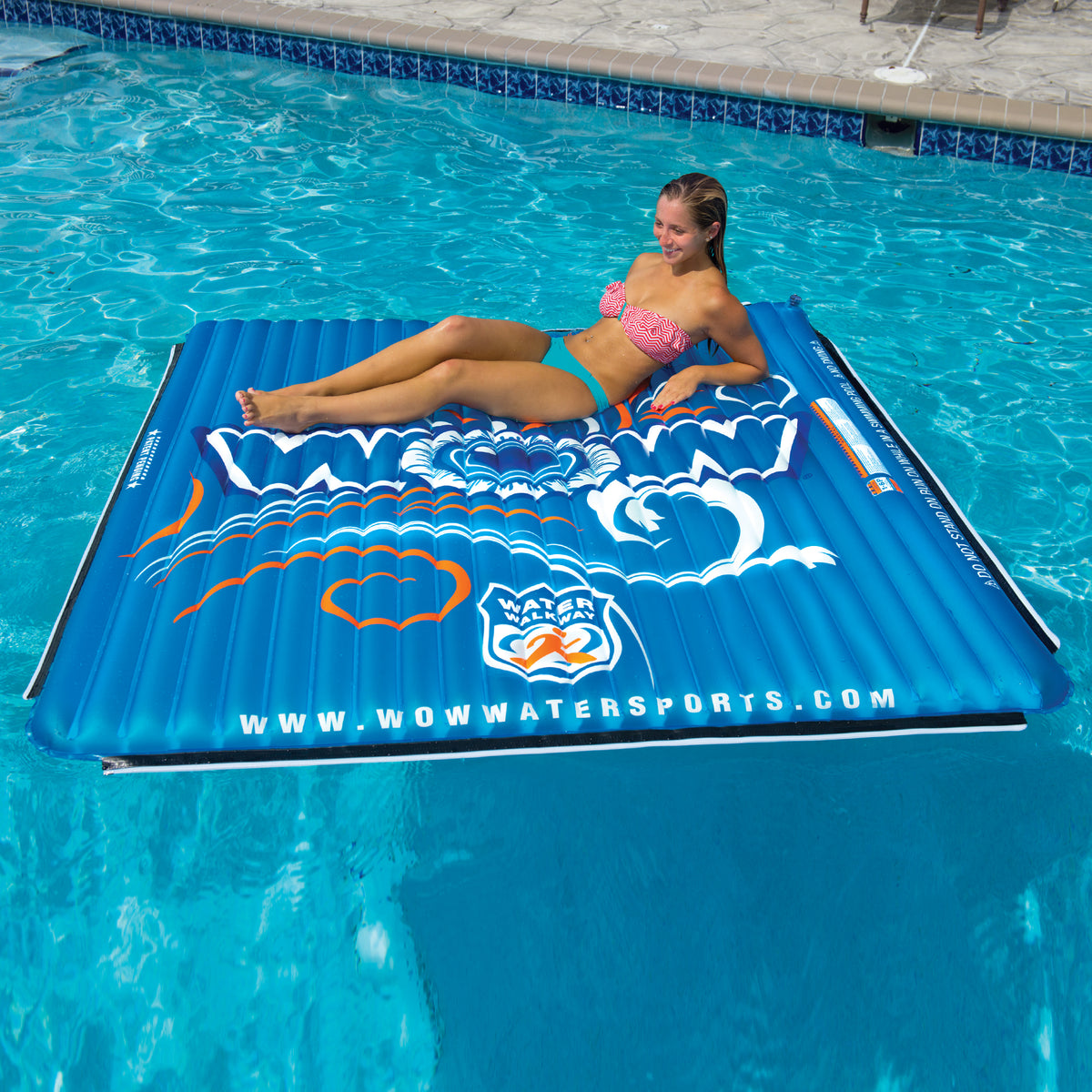 Floating 6 x 10 Ft Water Walkway, 6 x 6 Ft Water Walkway w/ Connecting System
