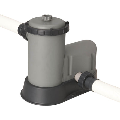 Bestway 16ft x 48in Power Vista Above Ground Pool Set w/ Pump & Aqua Vacuum