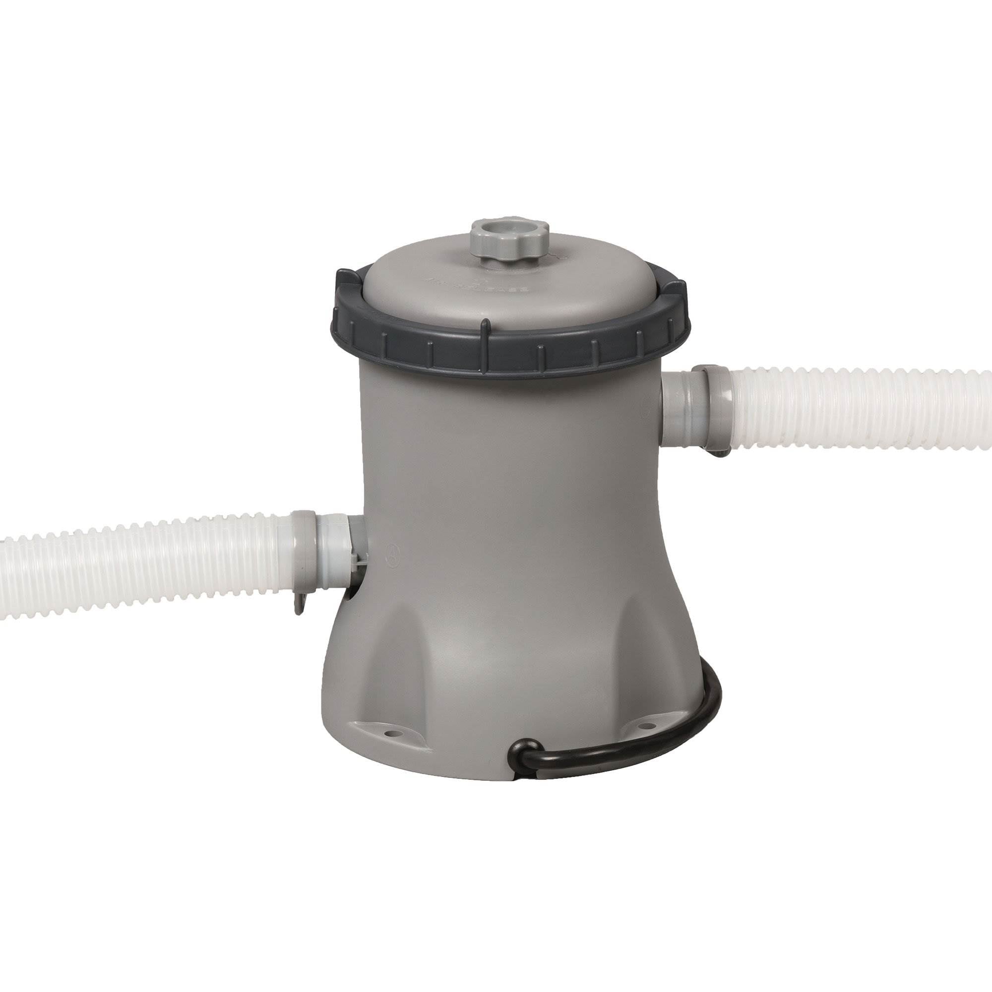 Bestway 14 x 8 x 3.3 Foot Power Swim Vista Pool Set with Pump and Cleaning Kit - VMInnovations