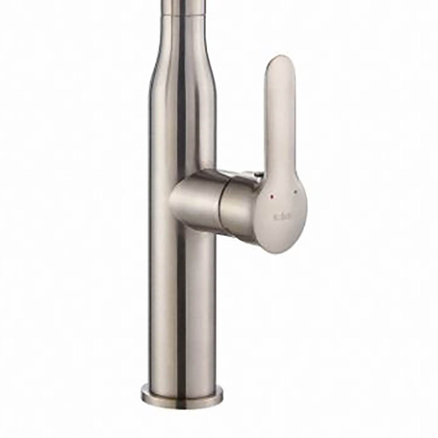 Kraus Nola Single Lever Commercial Pull-Down Kitchen Faucet, Stainless Steel