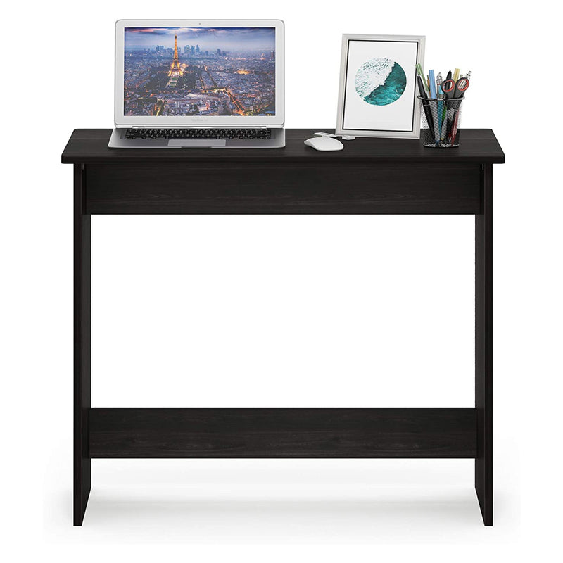 Furinno Simplistic Rectangular Home Office Study Table, Espresso (Open Box)